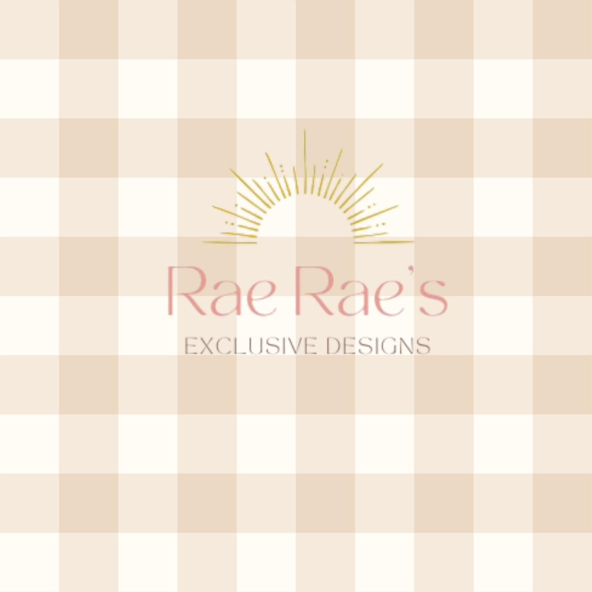 Gingham Beige