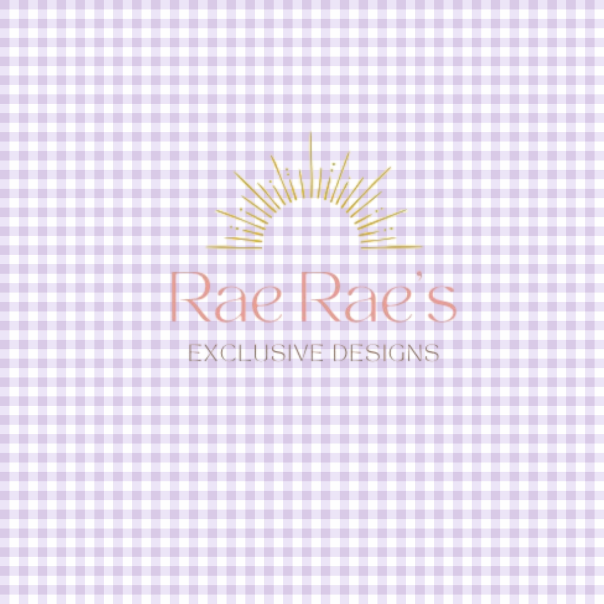 Gingham Purple