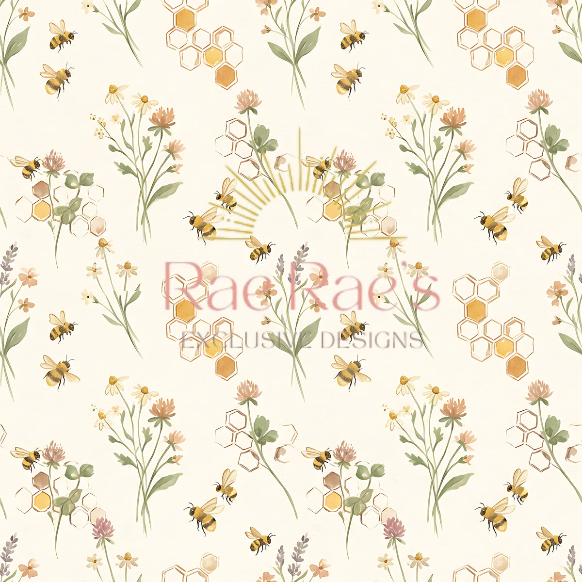 Honeybee Floral