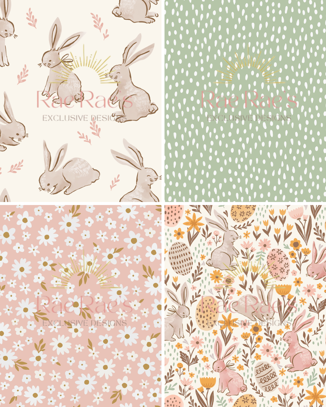 Capsule Easter Bunny Floral