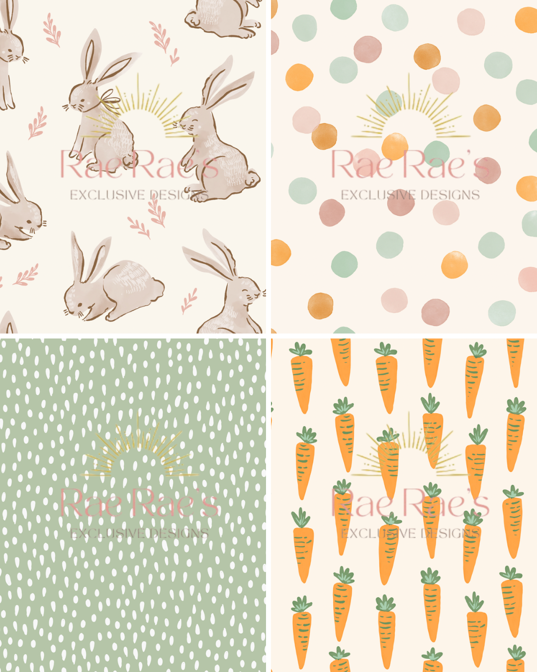 Capsule Easter Bunny Carrots