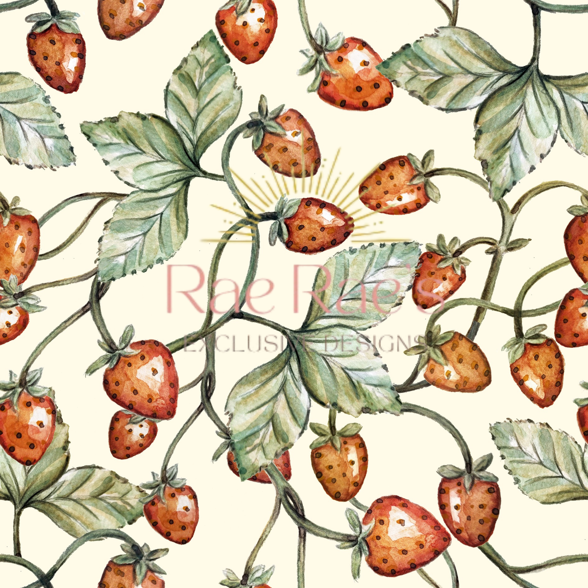 Strawberries cream