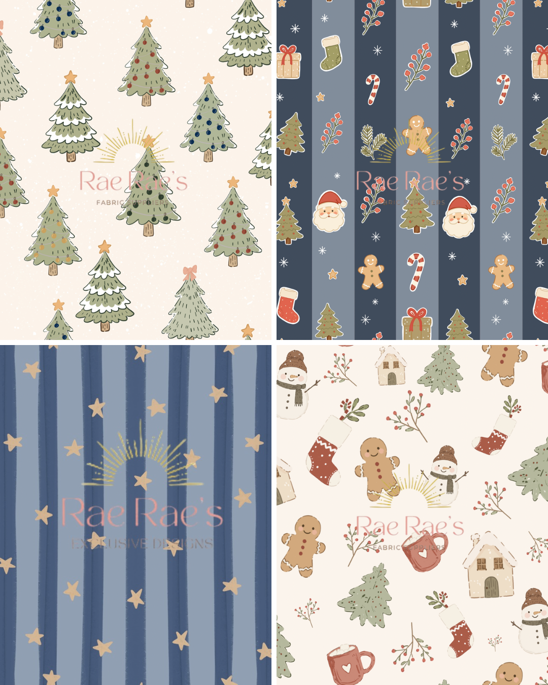 Capsule Santa Stripe Blue