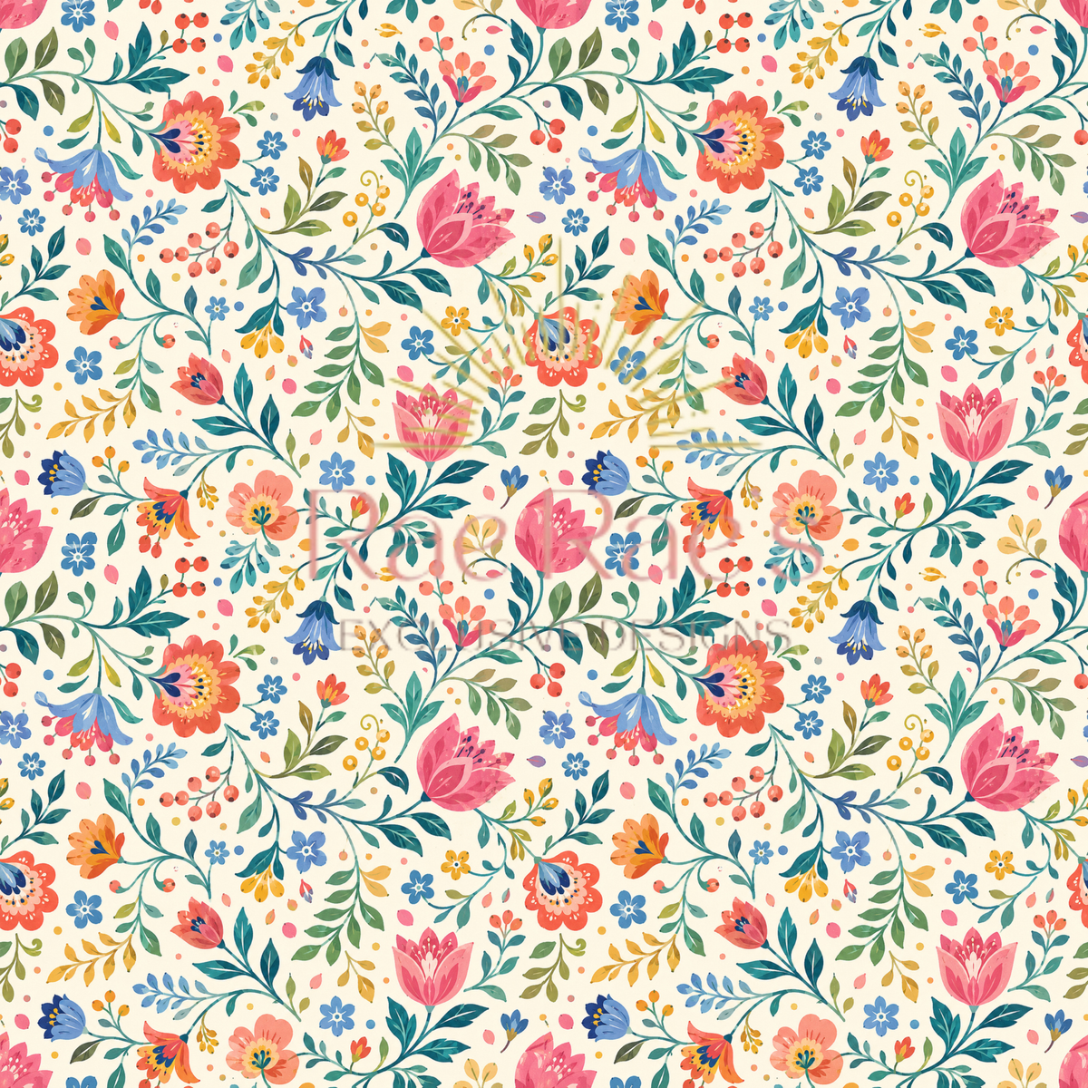 Bright Wildflowers