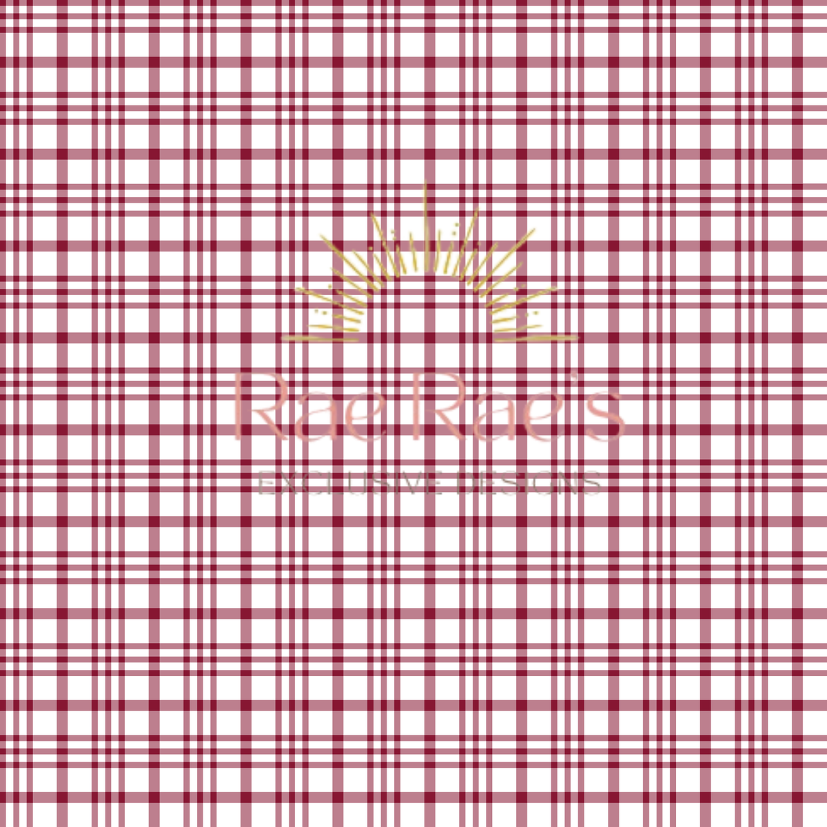 Plaid Burgundy 10