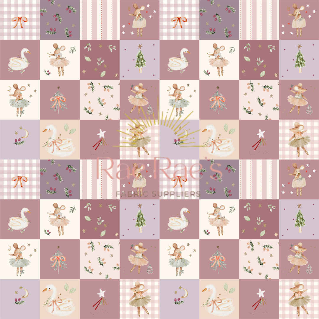Dottie patch - Mulberry - Exclusive Colourway