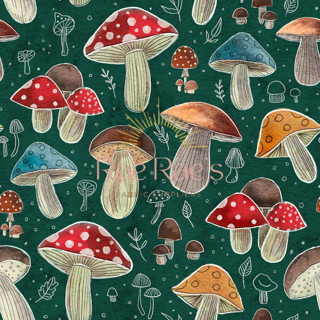 Retro mushrooms