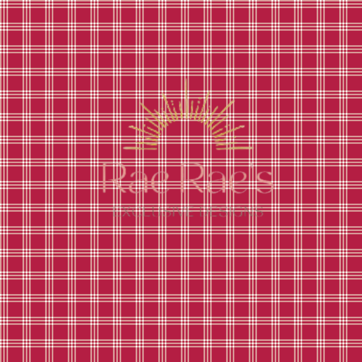 Plaid Red 1