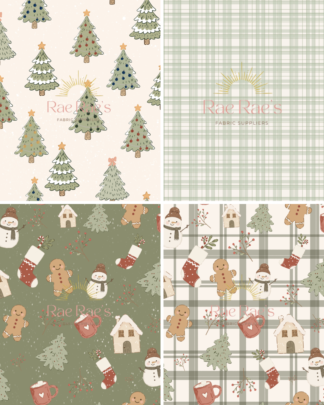 Capsule Christmas Plaid Green