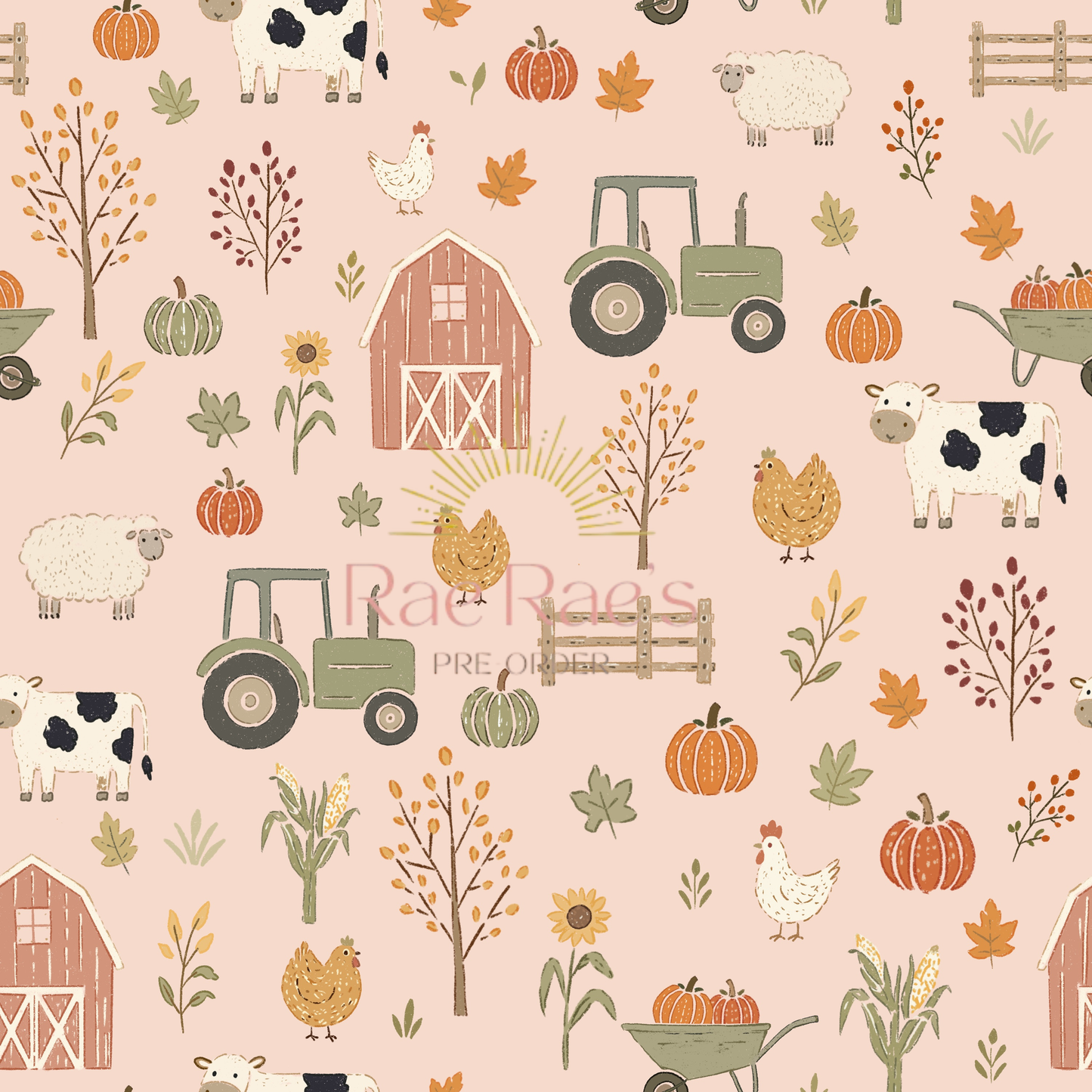 Autumn acres - Pink