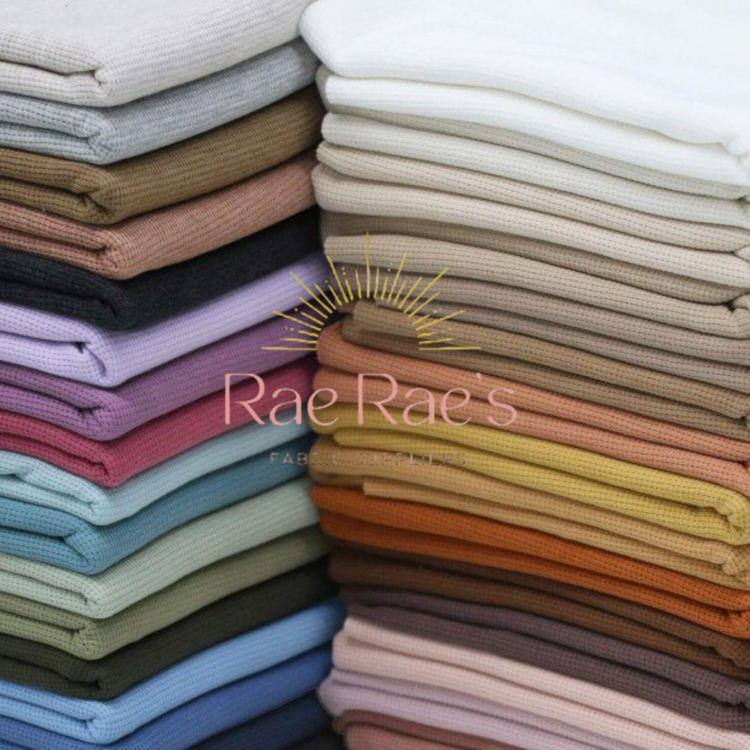 Waffle Knit Jersey