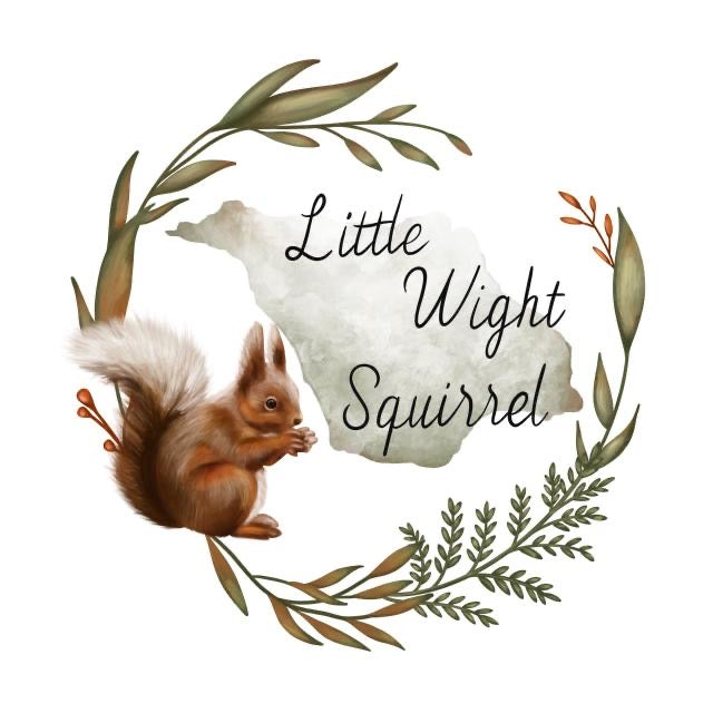 Little wight squirrel