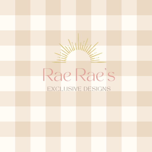 Gingham Beige