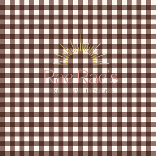 Gingham Hazelnut