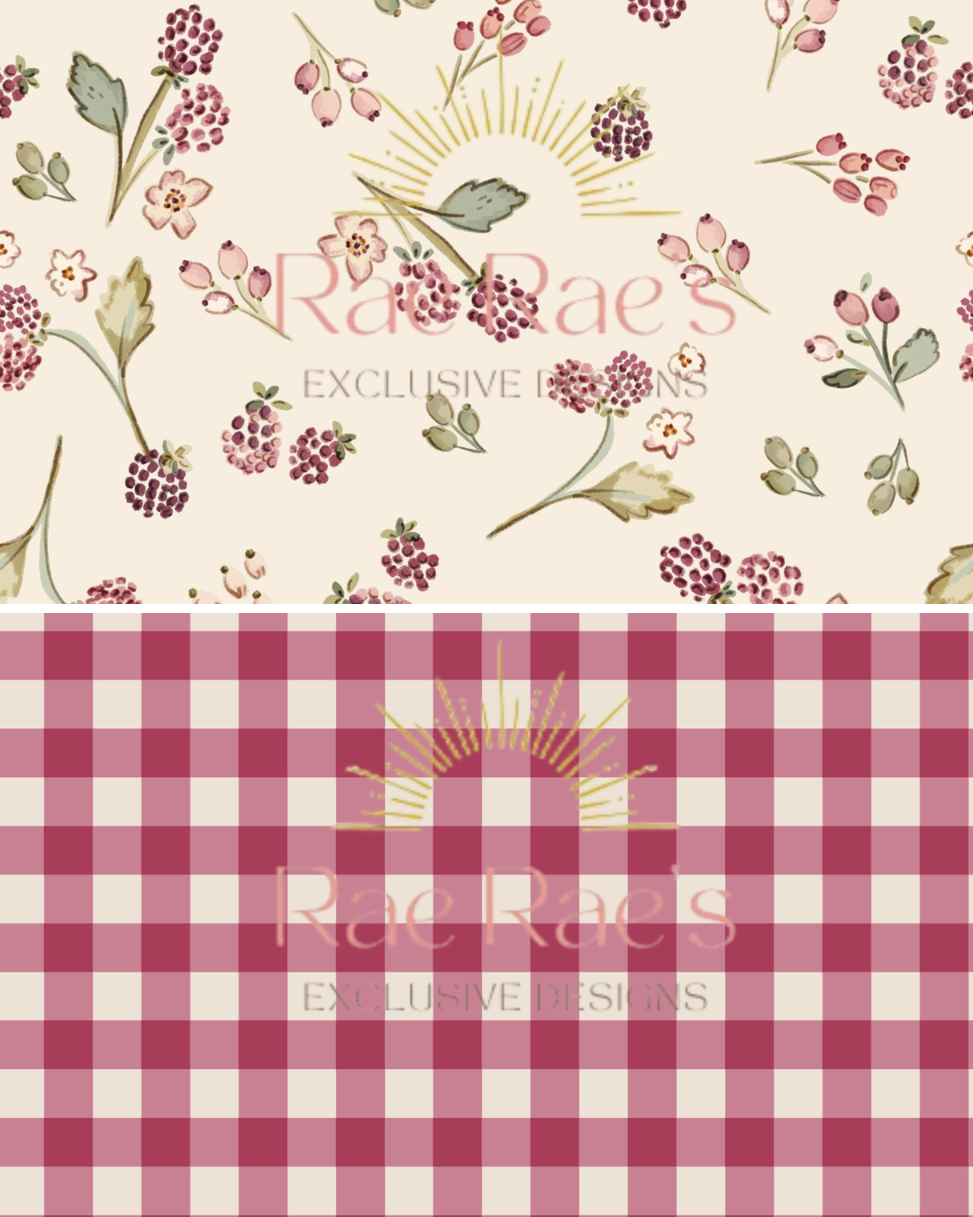 Mini Capsule Bramble Sprig Gingham