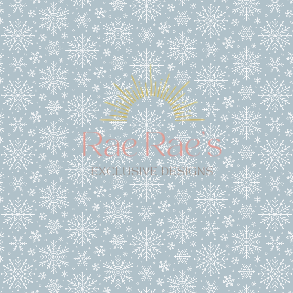 Blue Snowflake 2