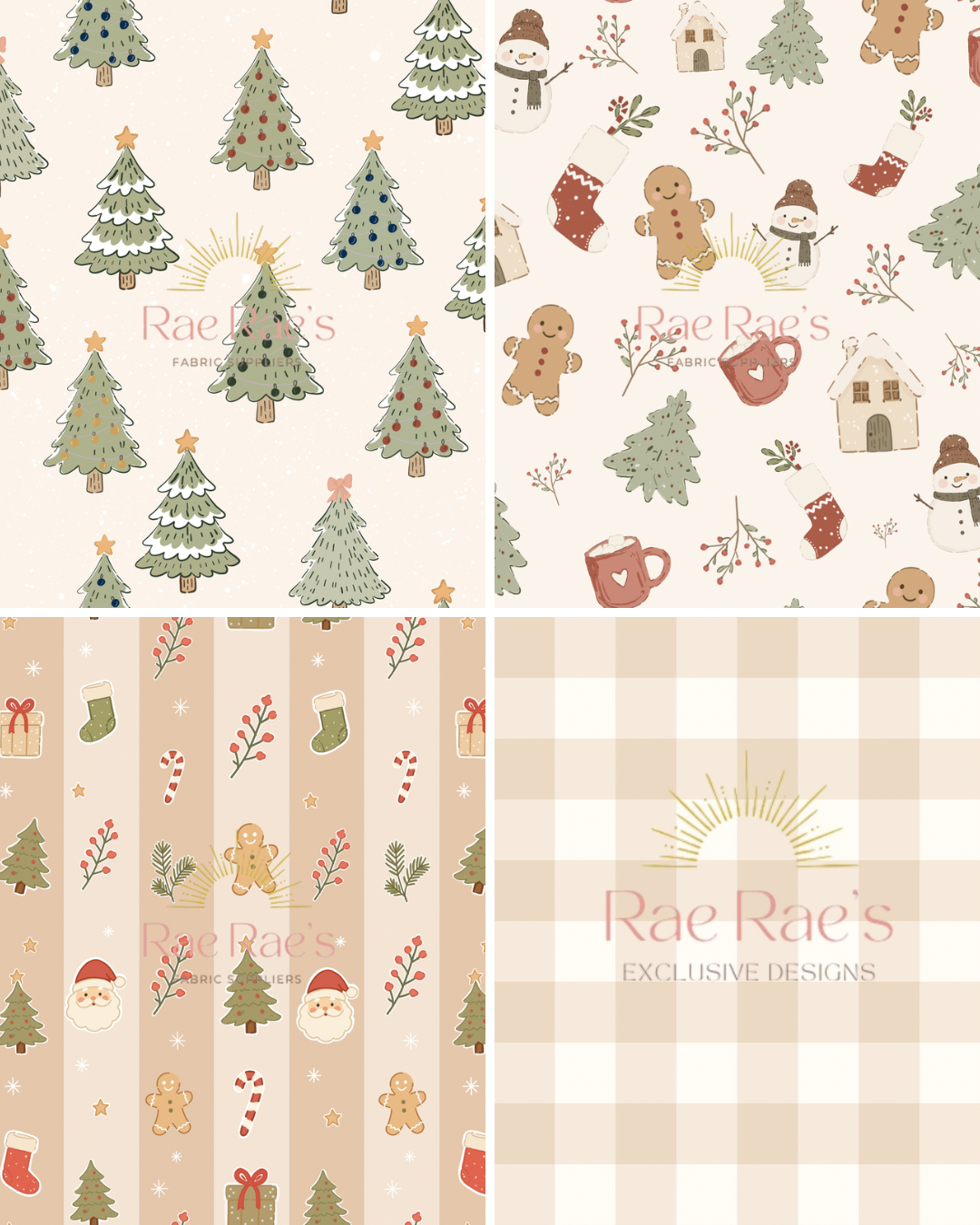 Capsule Santa Stripe Beige