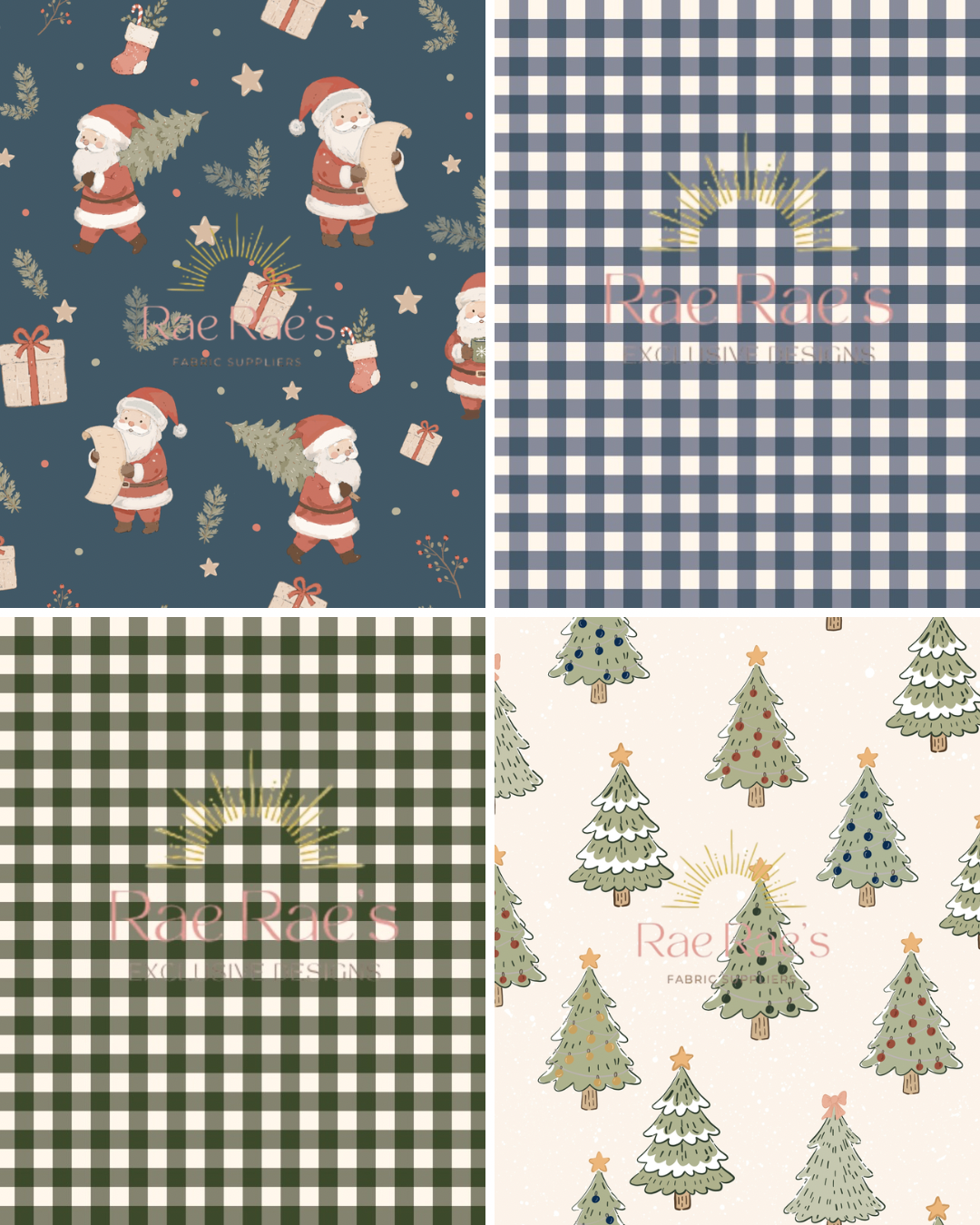 Capsule Santa Trees