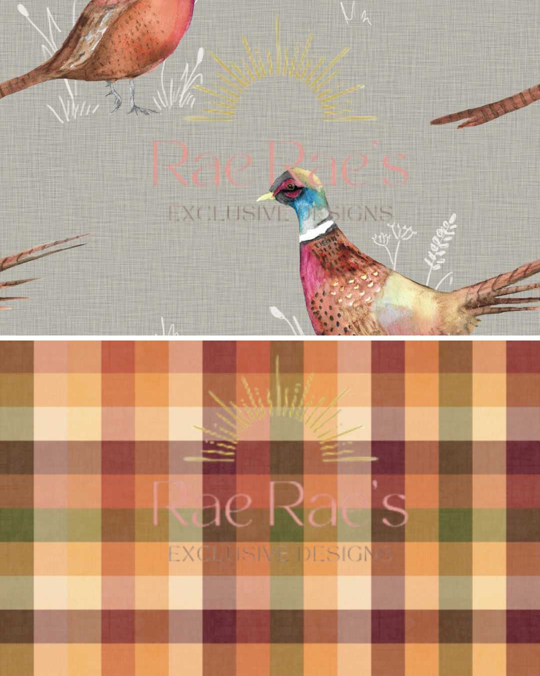 Mini Capsule Pheasant Plaid