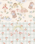 Mini Capsule Bluebell Animals Gingham