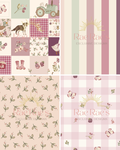 Capsule Bramble Patch Stripe Butterfly Floral