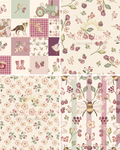 Capsule Bramble Bee Patch Floral Sprig