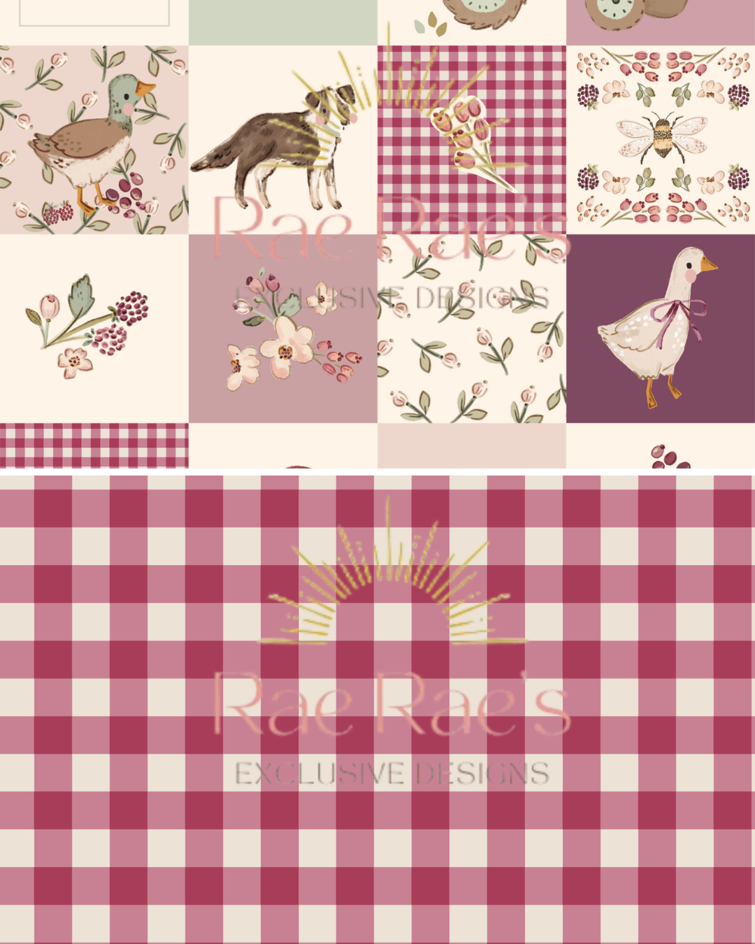 Mini Capsule Bramble Patch Gingham