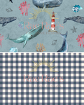 Mini Capsule Sealife Gingham