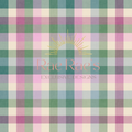 Spring plaid pink