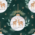 Deer bauble forest