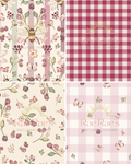 Capsule Bramble Bee Butterfly Floral Gingham