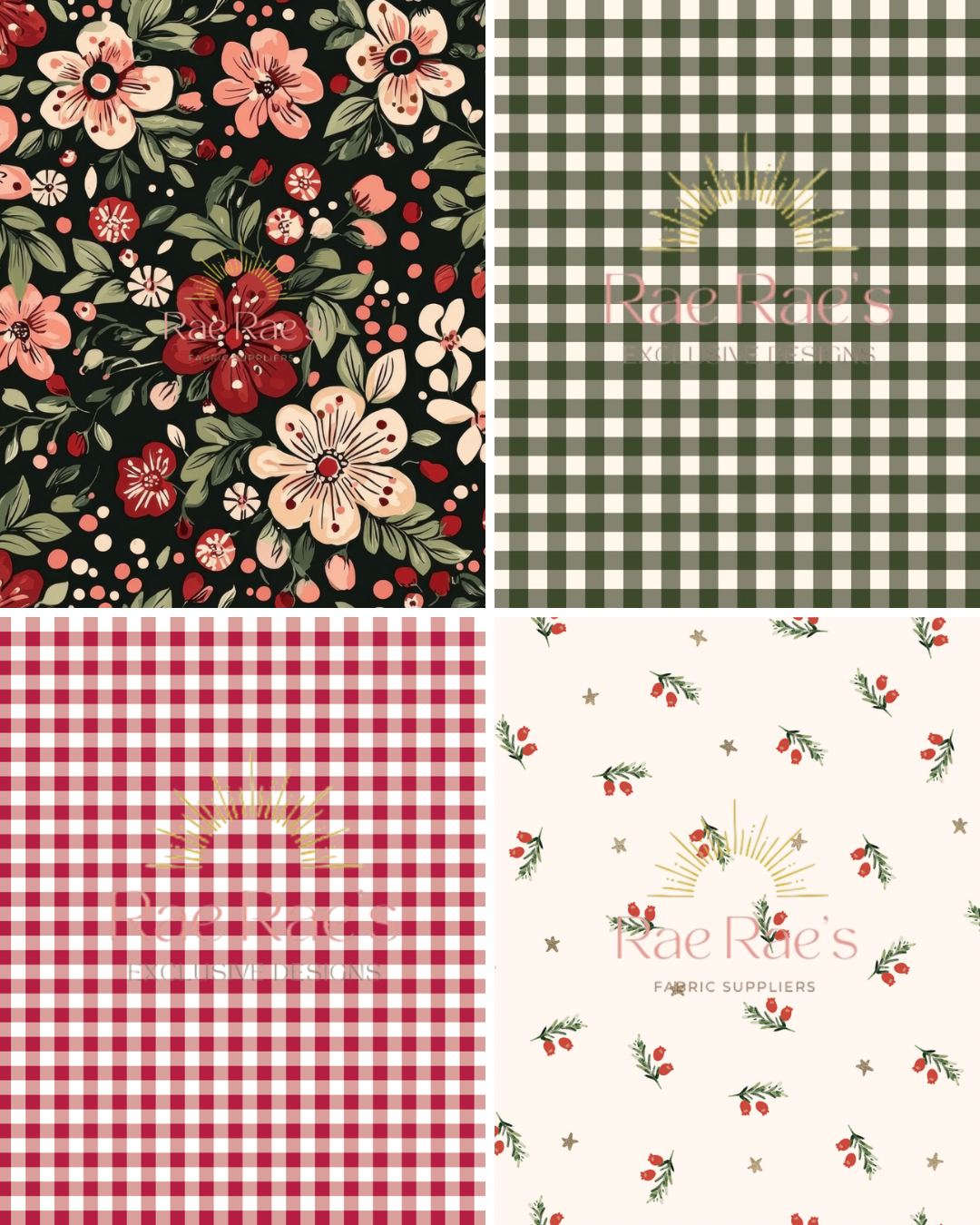 Capsule Christmas Florals