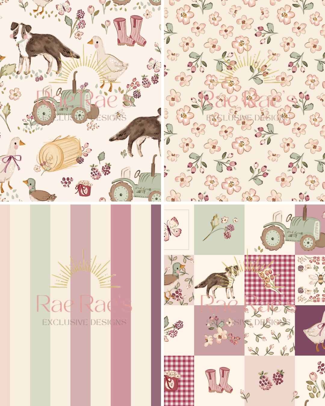 Capsule Bramble Farm Stripe Floral