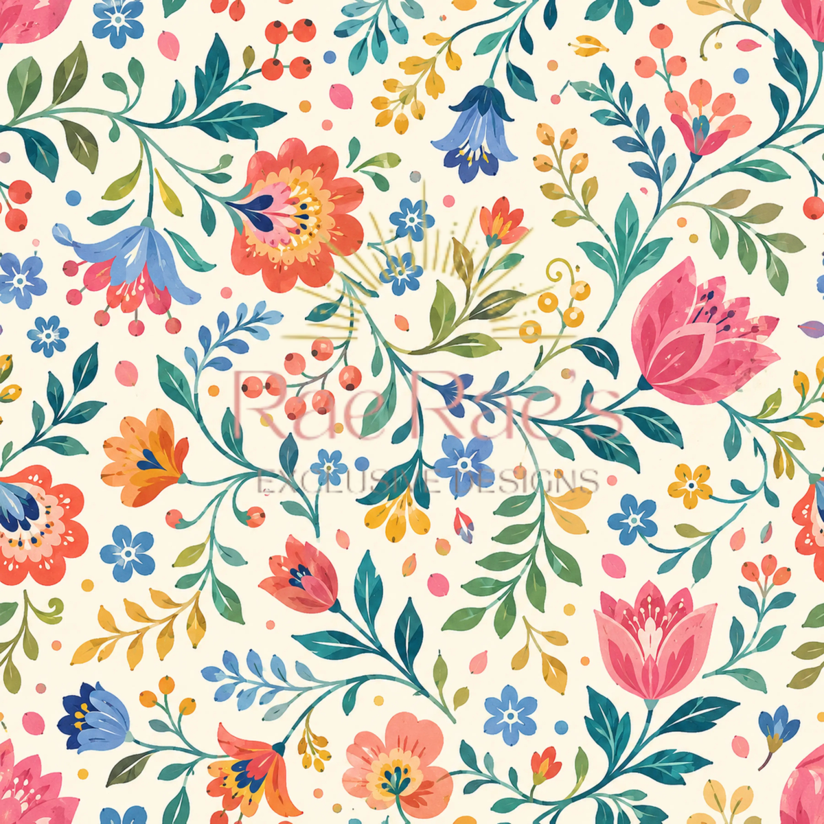 Capsule Floral Tea Party