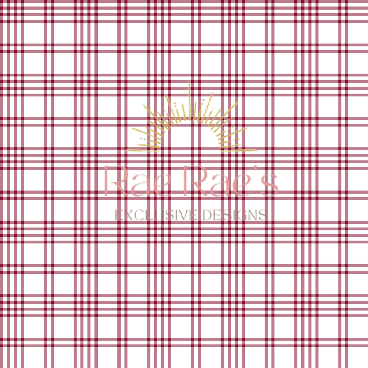 Plaid Burgundy 2