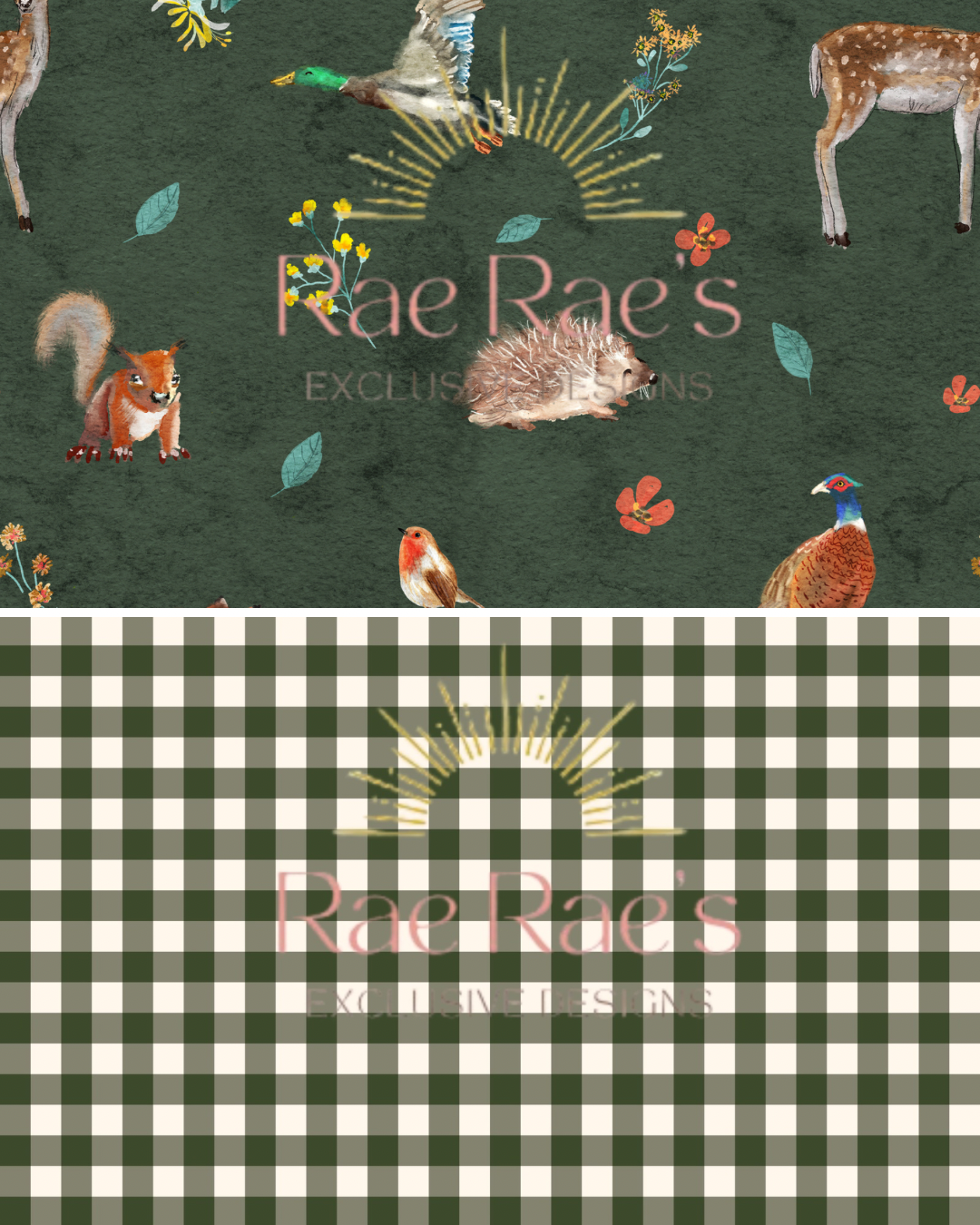 Mini Capsule Wild Forest Gingham