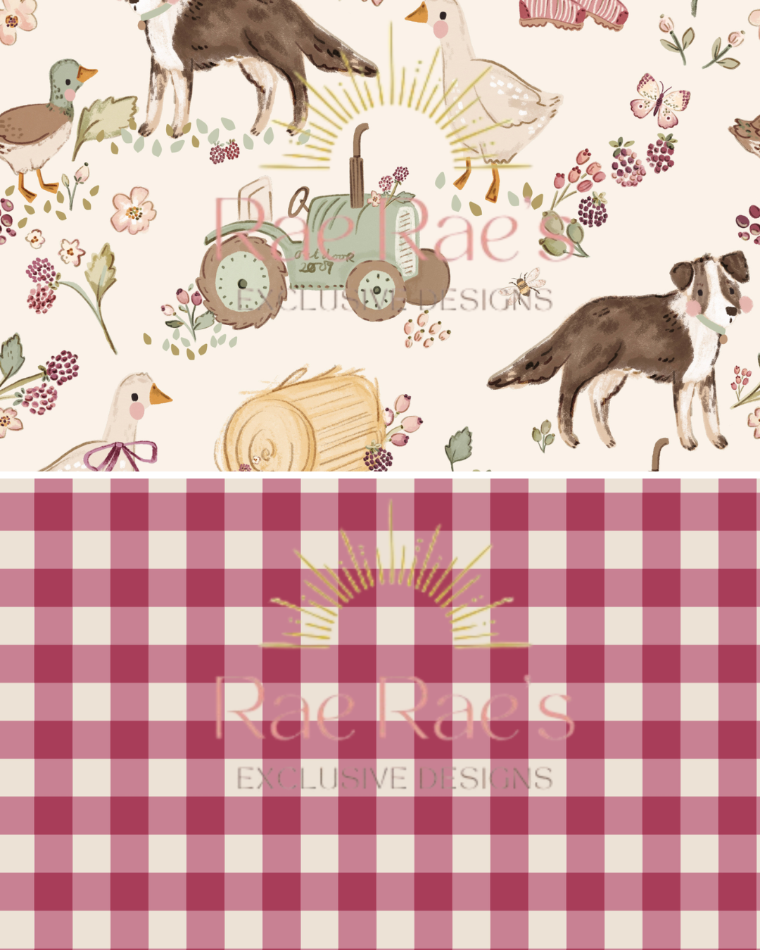 Mini Capsule Bramble Farm Gingham