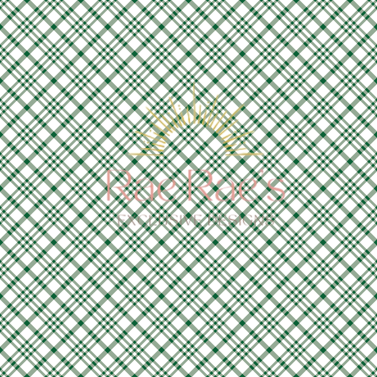 Plaid Green 3