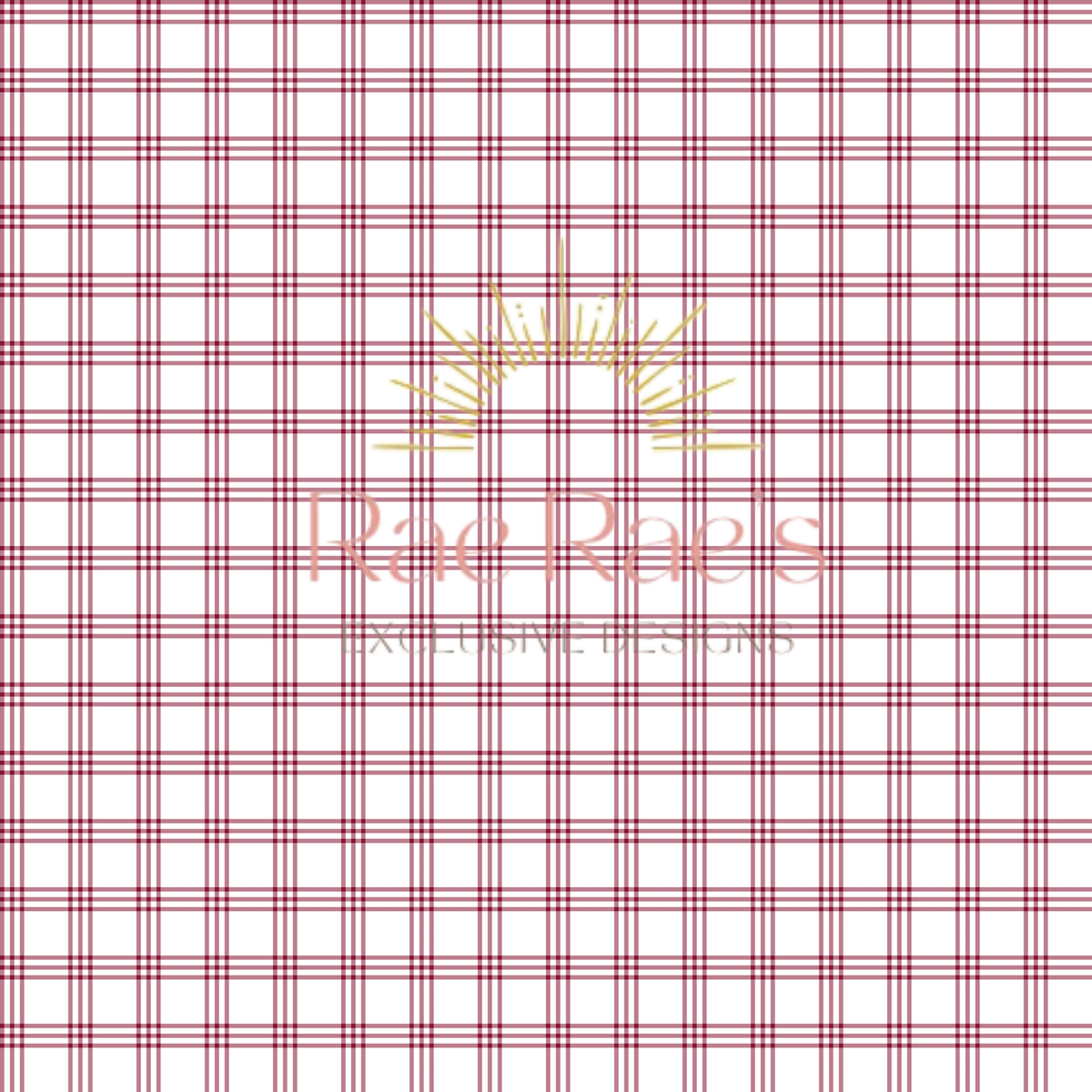 Plaid Burgundy 4