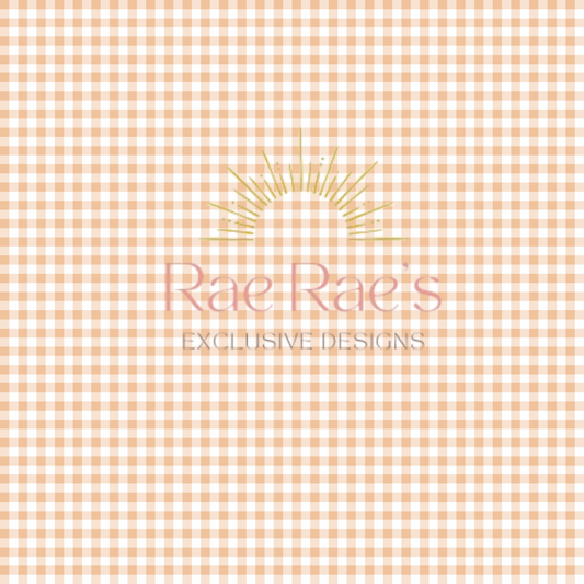 Gingham Tangerine