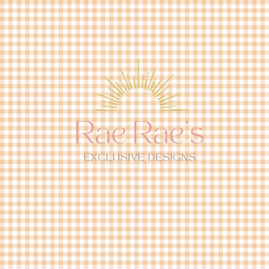 Gingham Orange