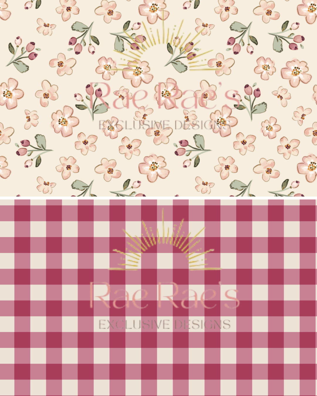 Mini Capsule Bramble Floral Gingham