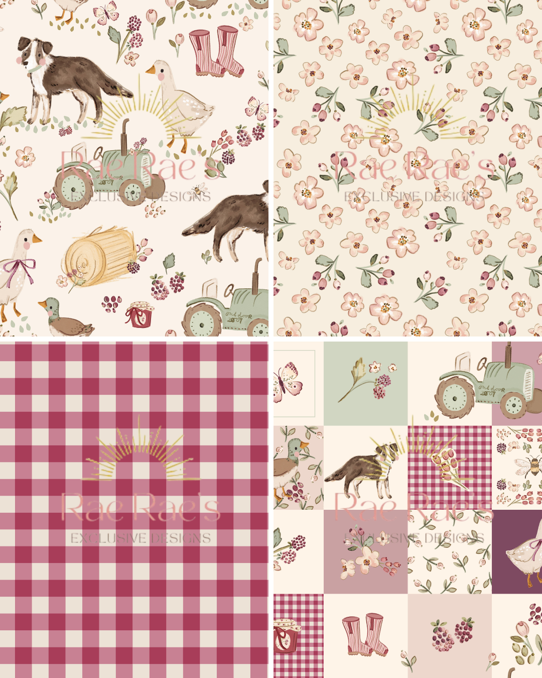 Capsule Bramble Farm Gingham Floral
