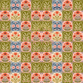 Spring Flower Tile