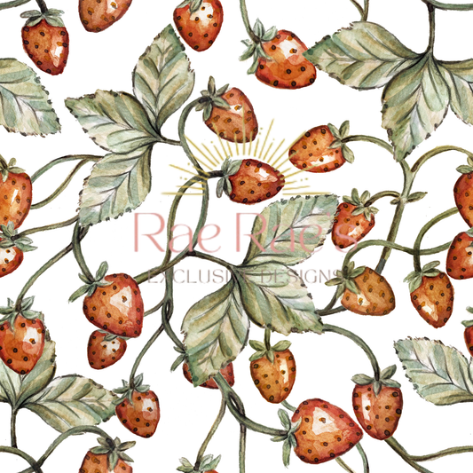 Strawberries white