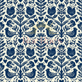 Navy Flower Bird