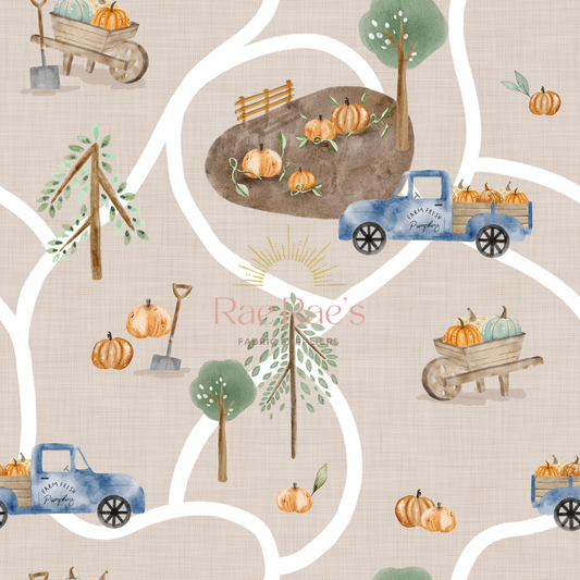 Pumpkin patch Linen