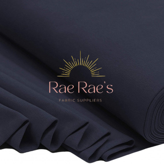 Ribbing / Cuffs - Dark Navy