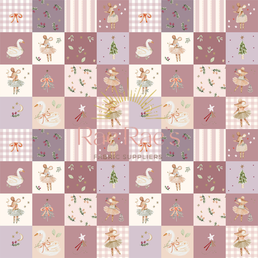 Dottie patch - Mulberry - Exclusive Colourway
