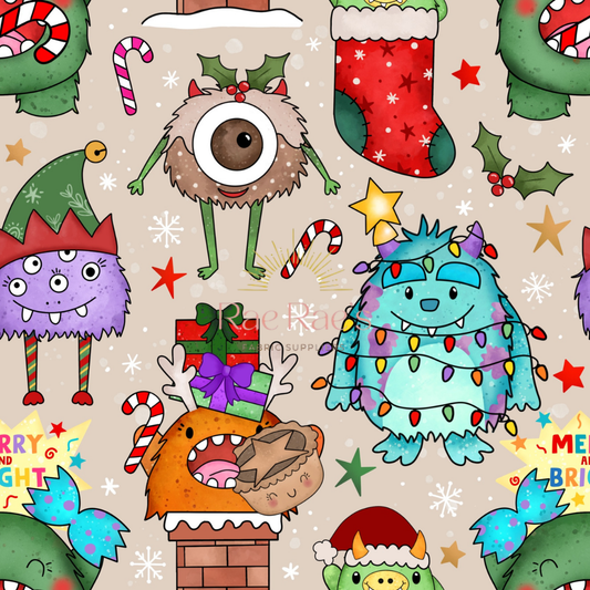 Christmas monster